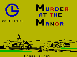 Murder at the Manor (1983)(Gemtime)